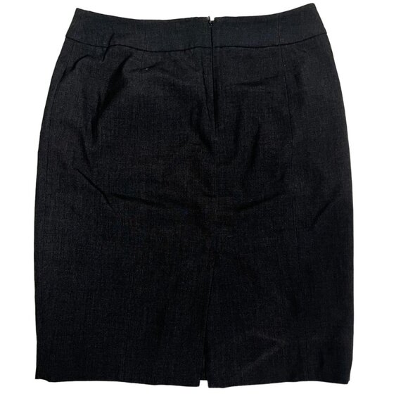 40% off! Calvin Klein skirt women's 6 gray pencil skirt fully lined back zip - Picture 5 of 6